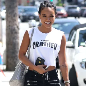 PARTY CRASHER CROPPED MUSCLE TEE