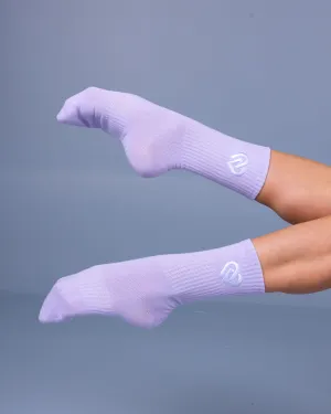 Pastel Lilac Crew CDW Socks