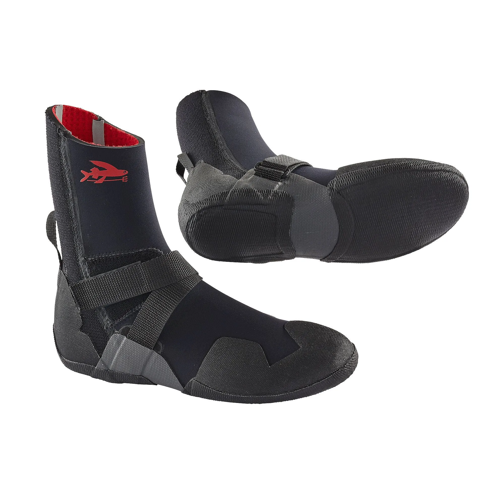 Patagonia - R4 Yulex Round Toe Booties (unisex) - Black