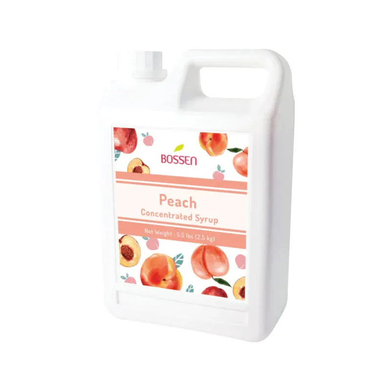 Peach | Multi-Use | Bubble Tea Syrup | Fruit Puree | Fruit Smoothie/Slushie Mix | Foodservice Canada