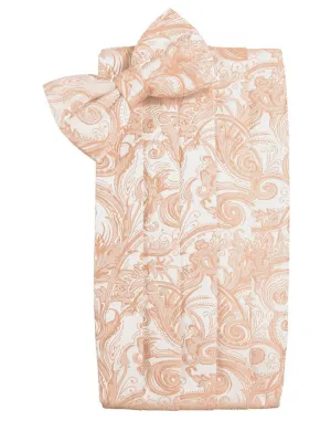 Peach Tapestry Kids Cummerbund