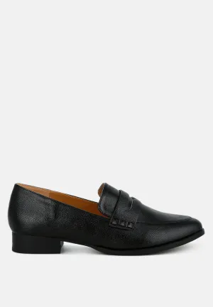 Penny Strap Metallic Loafers By RAG