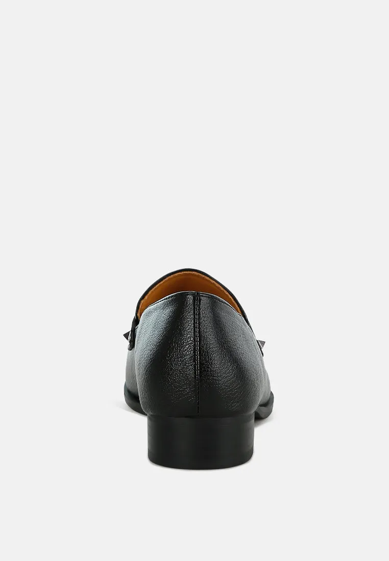 Penny Strap Metallic Loafers By RAG