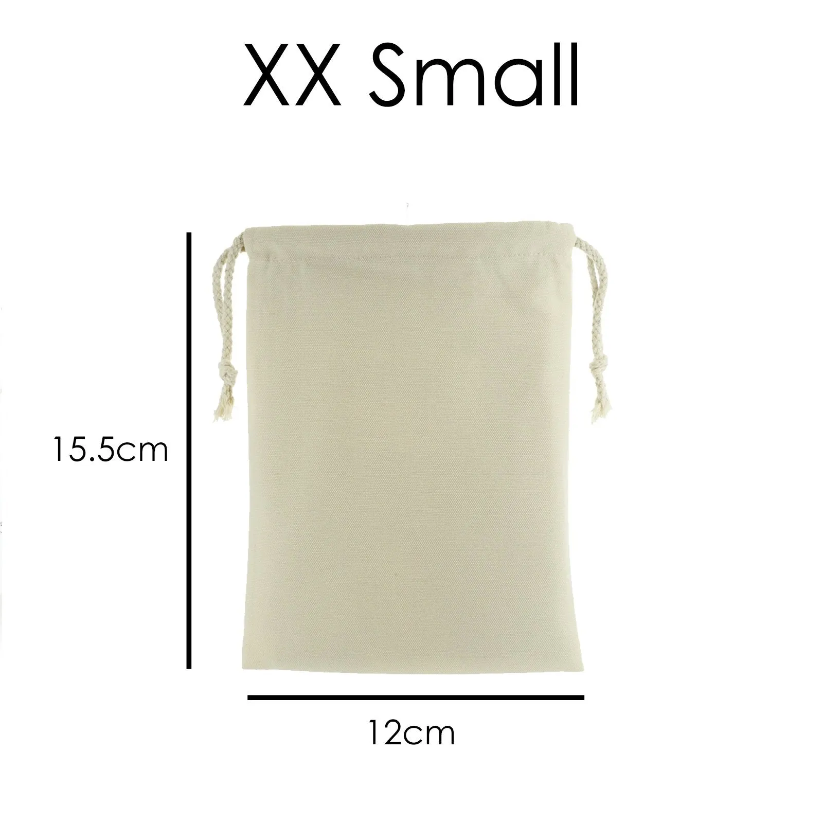 Personalised Canvas Sack with Stylish Text on Knitting Girl and Accessories Pattern