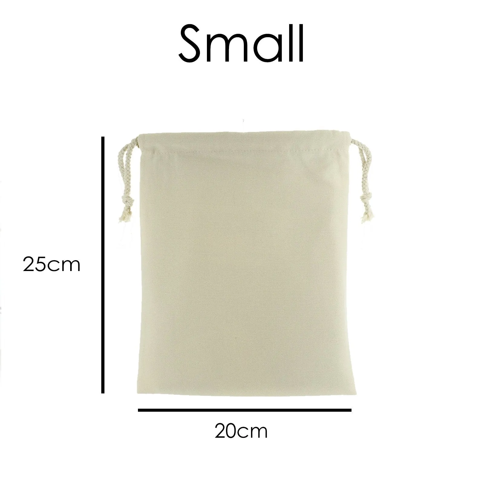 Personalised Canvas Sack with Stylish Text on Knitting Girl and Accessories Pattern