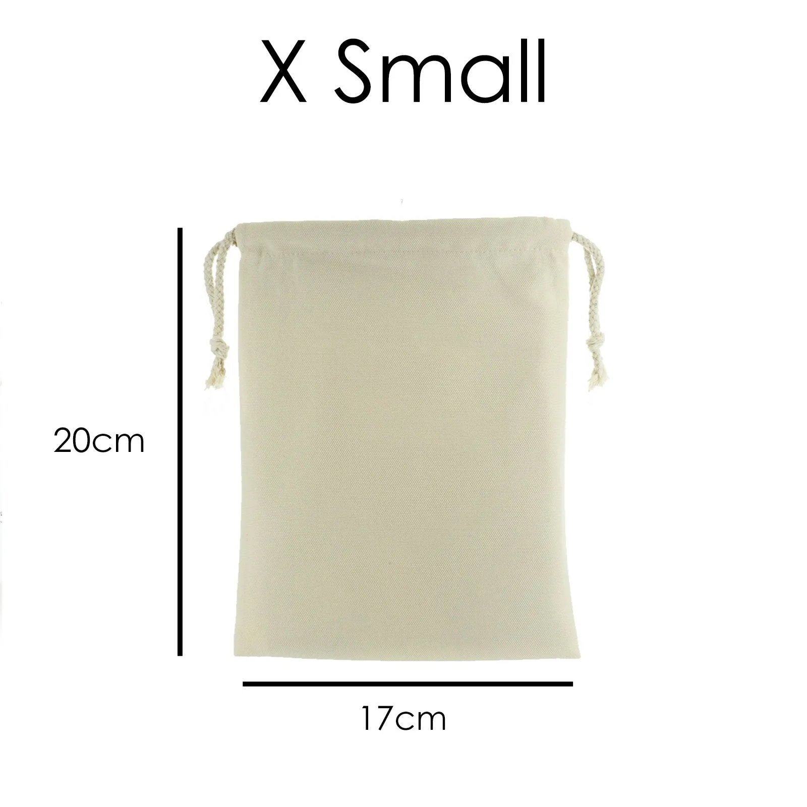 Personalised Canvas Sack with Stylish Text on Knitting Girl and Accessories Pattern