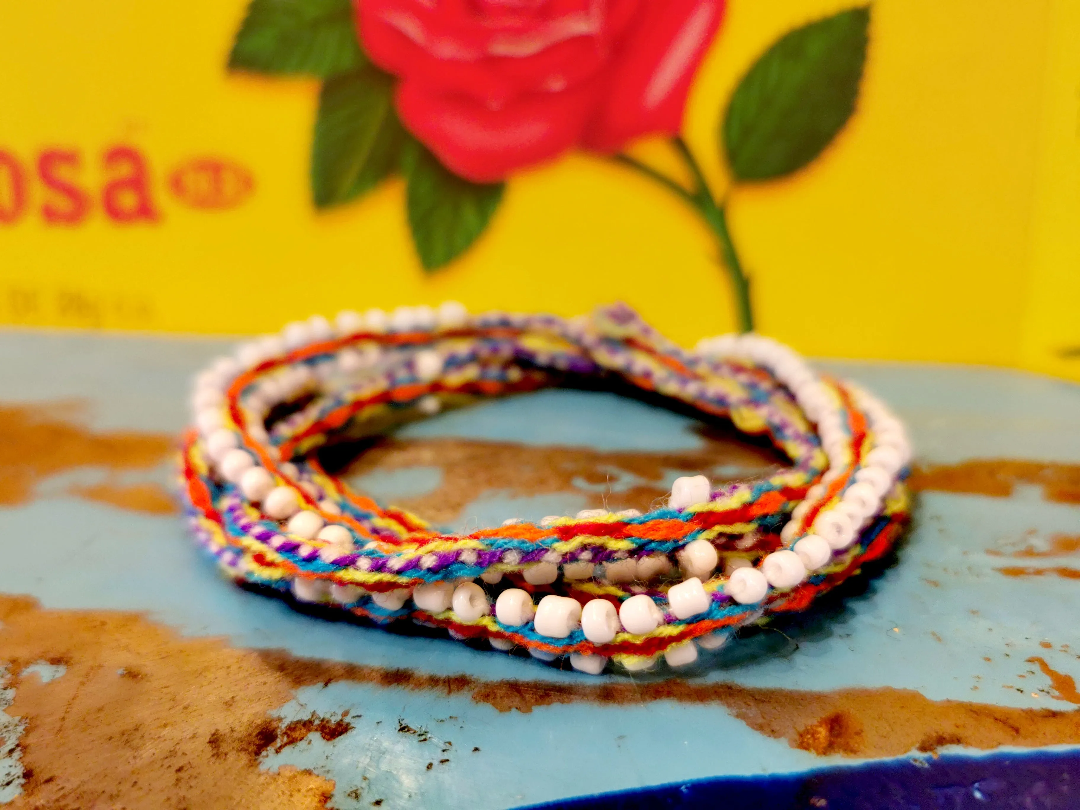Peru woven beaded cords