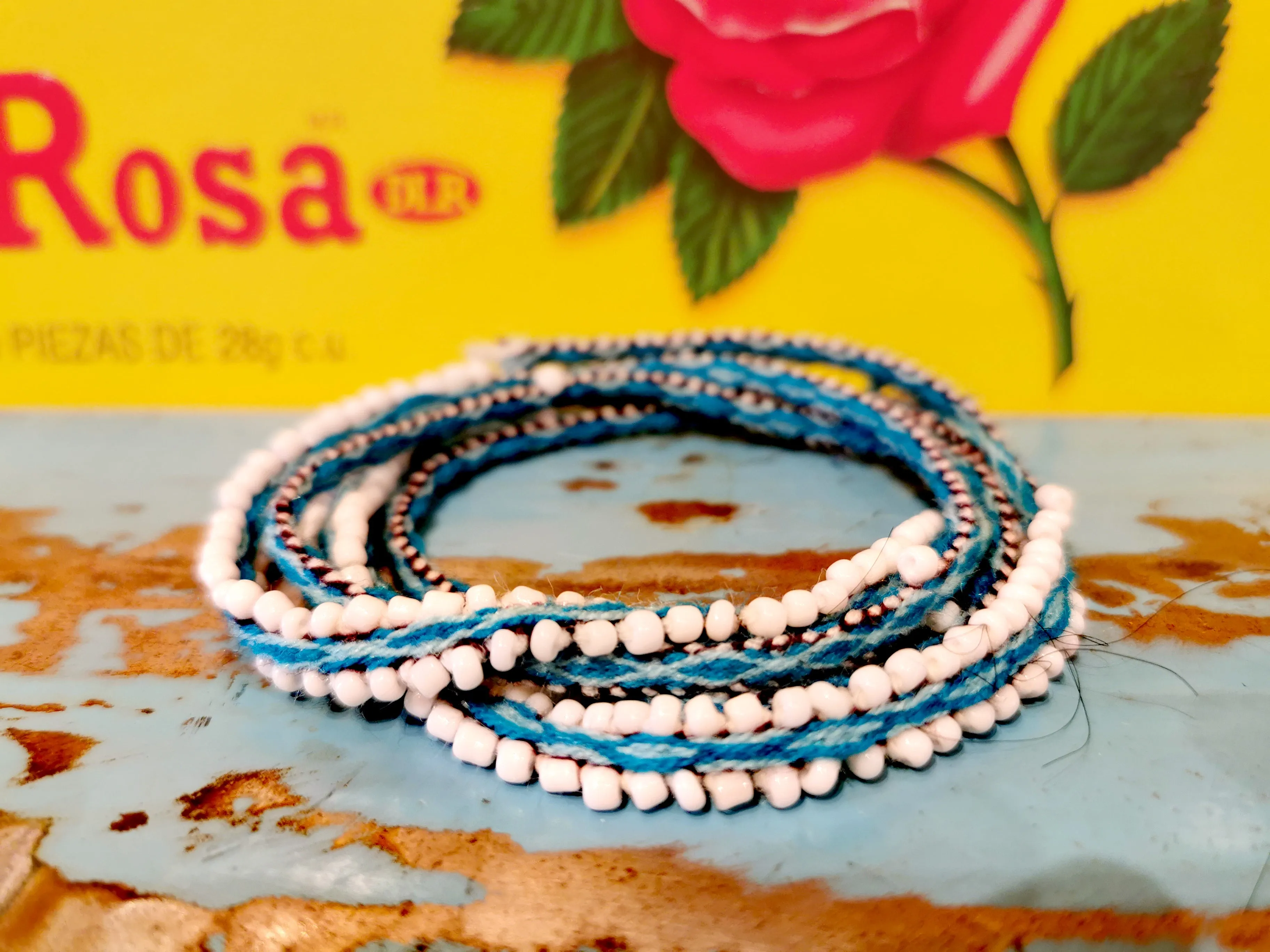 Peru woven beaded cords