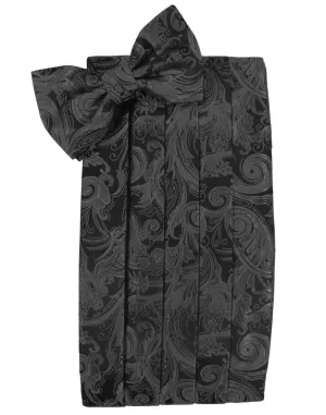 Pewter Tapestry Kids Cummerbund