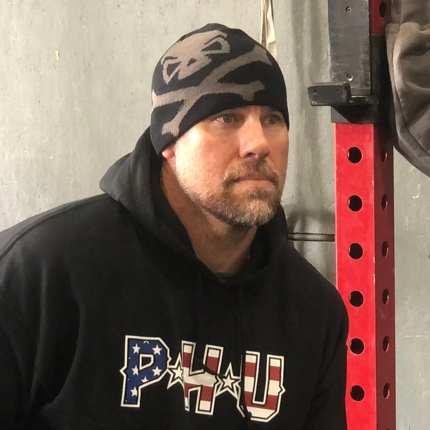 PHU Skull & Bones Woven Beanie