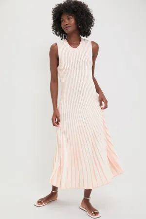 Pink Stripe Knit Amie Dress