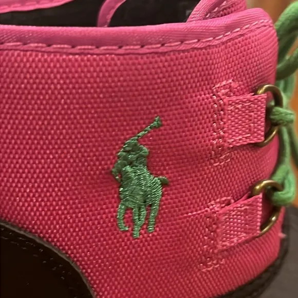 Polo Ralph Lauren Packer Baby Infant Booties Girls Size 2