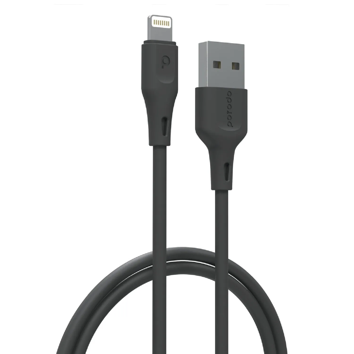 Porodo USB Cable Lightning Connector Durable Fast Charge and Data Cable (2M 2.4A)