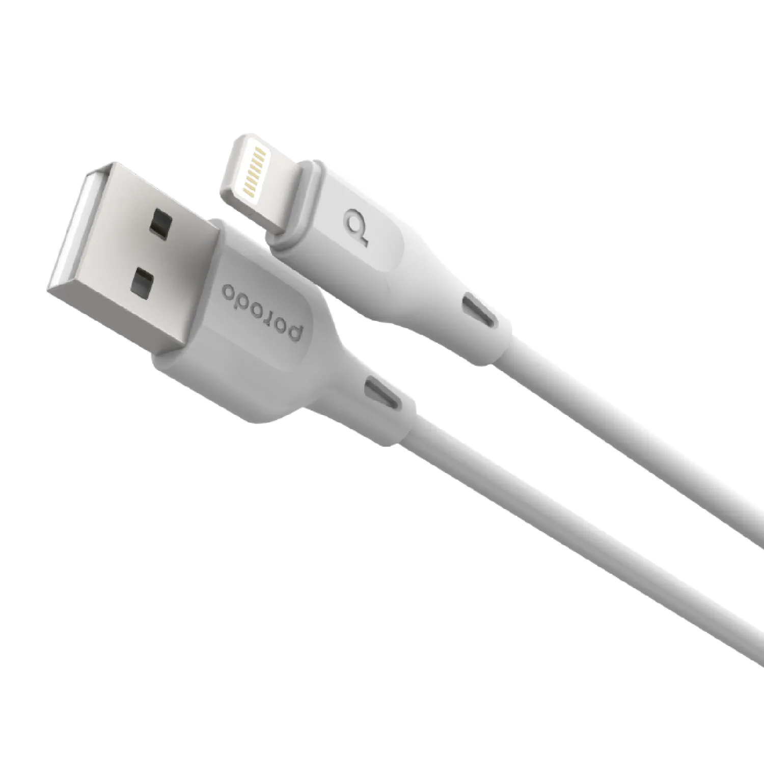 Porodo USB Cable Lightning Connector Durable Fast Charge and Data Cable (2M 2.4A)