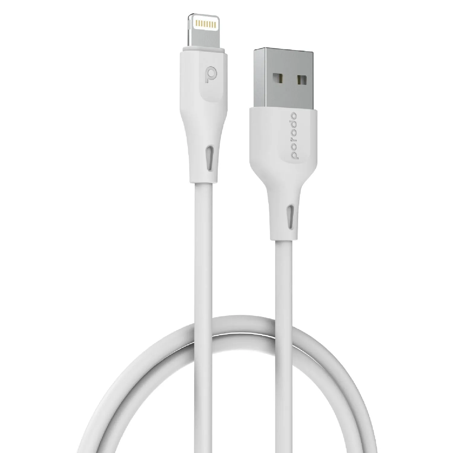 Porodo USB Cable Lightning Connector Durable Fast Charge and Data Cable (2M 2.4A)