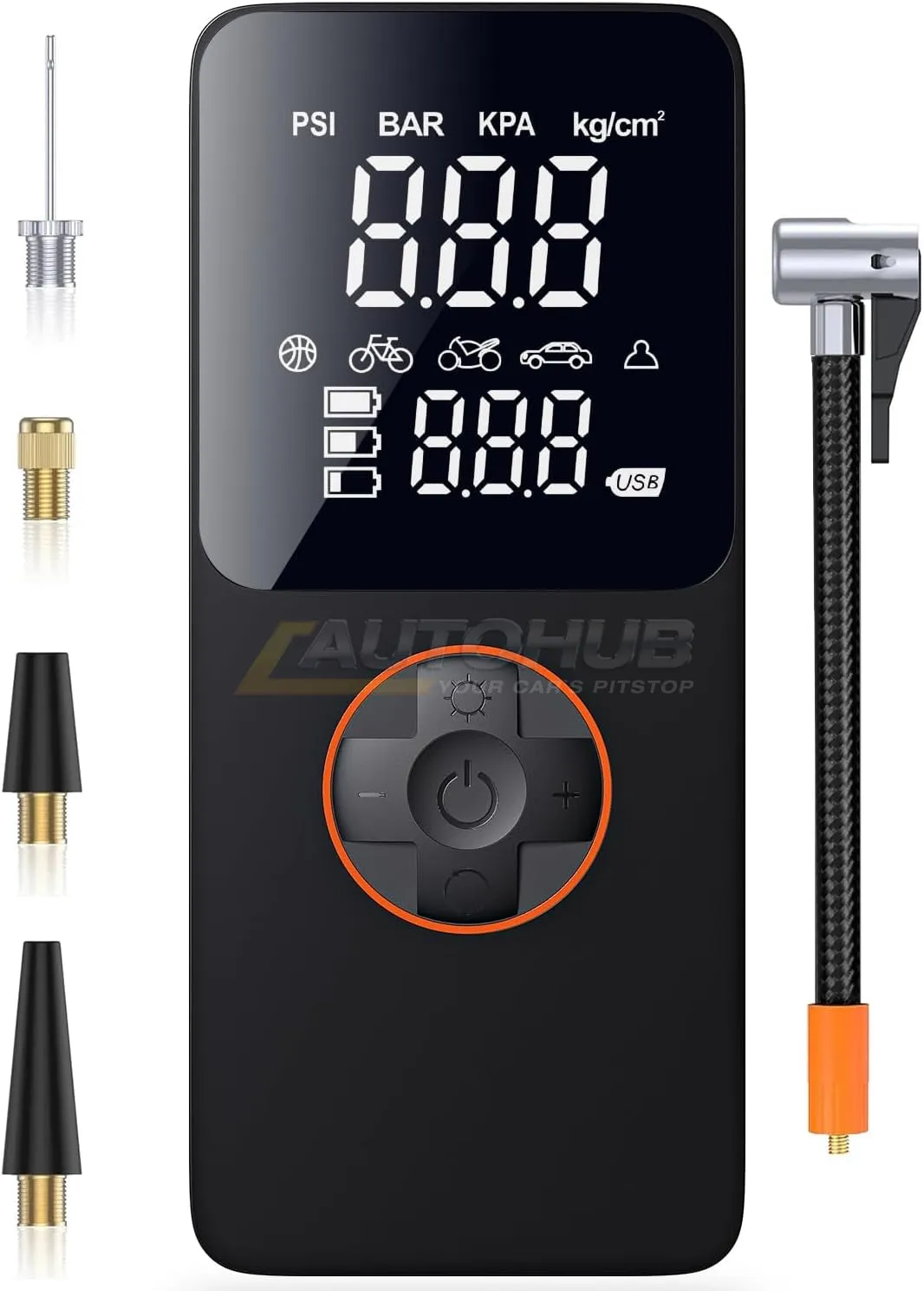 Portable Digital Air Compressor Tire Inflator -150PSI ,20000mAh Battery