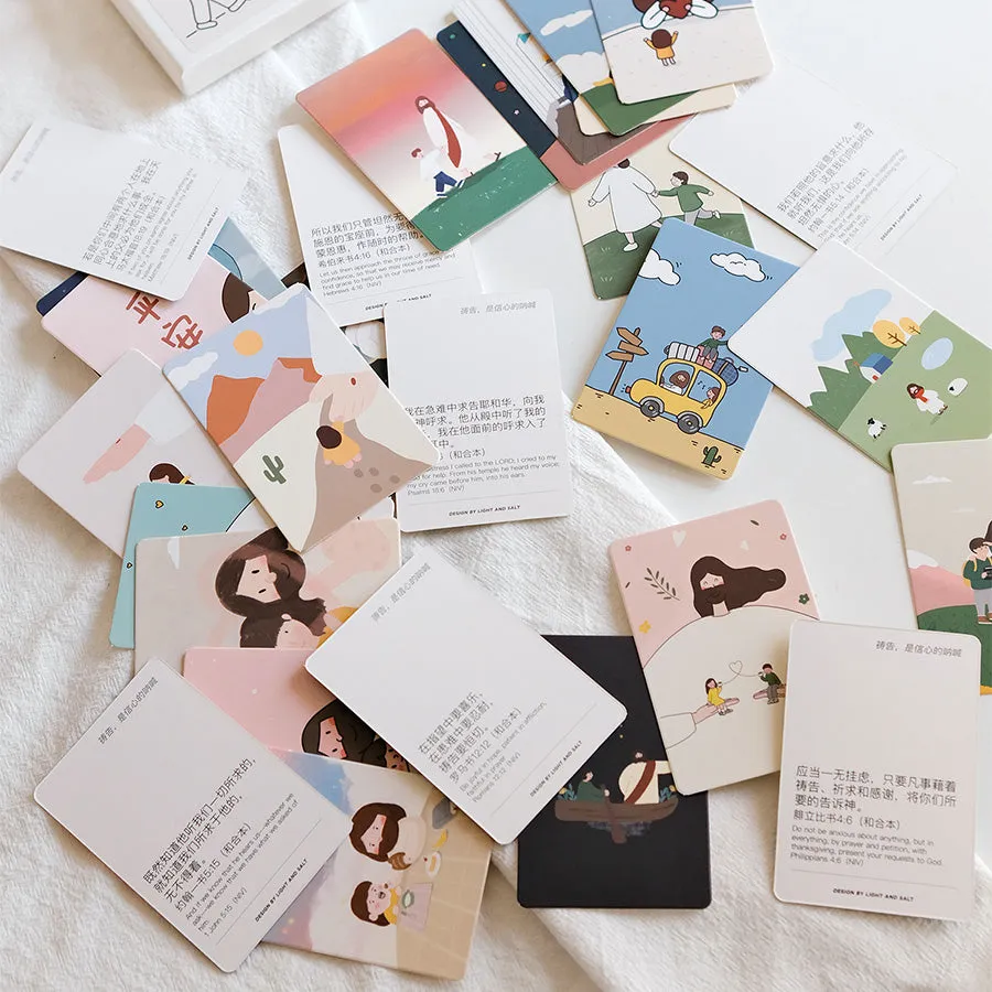 Pray More Worry Less {Mini Card Set}