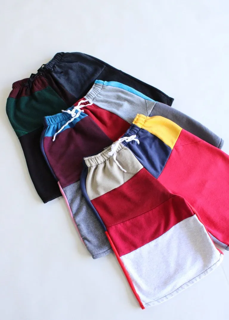 RCYCLD Wide Leg Sweatshirt Jort