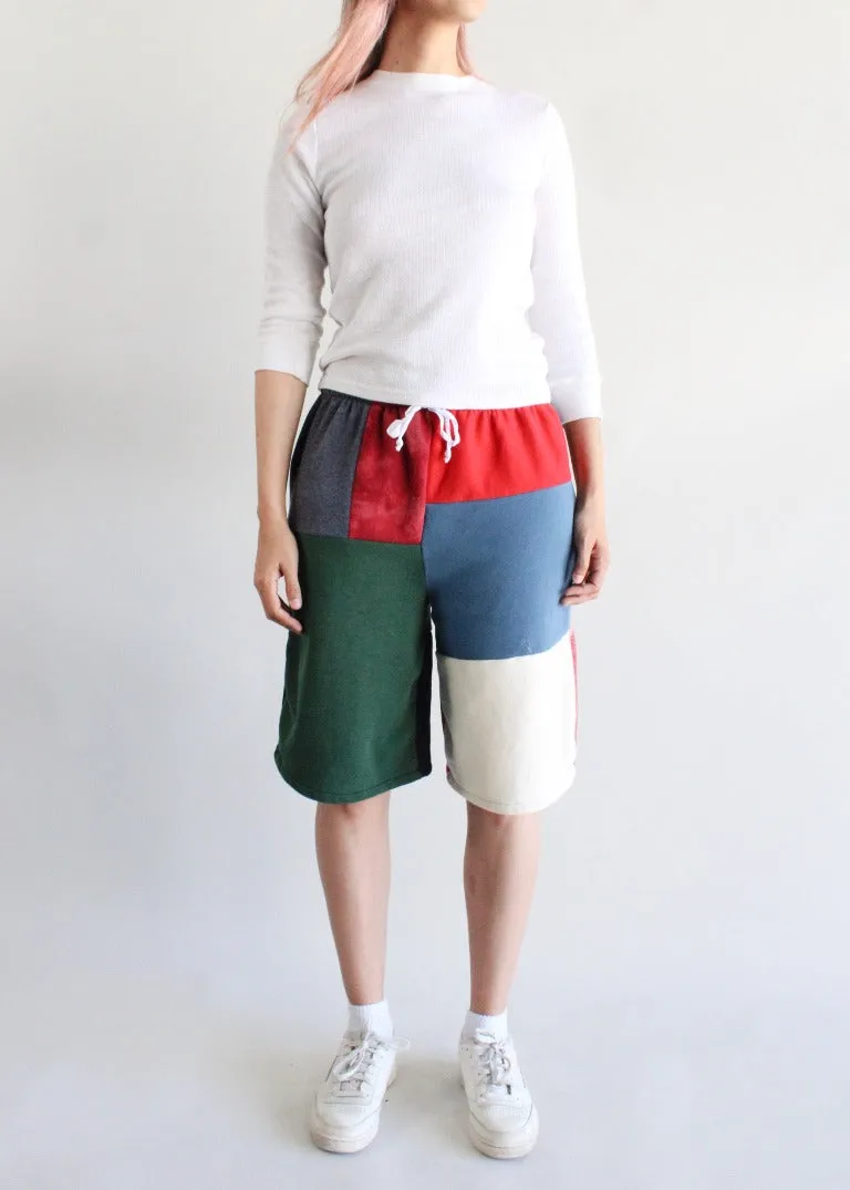 RCYCLD Wide Leg Sweatshirt Jort