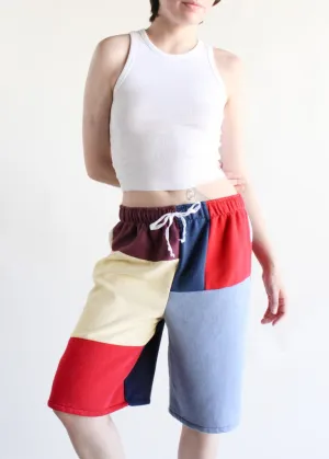 RCYCLD Wide Leg Sweatshirt Jort