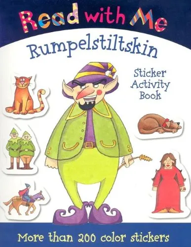 Read with Me Rumpelstiltskin: Sticker Activity Book (Read with Me (Make Believe Ideas)) Durable Soft Cover