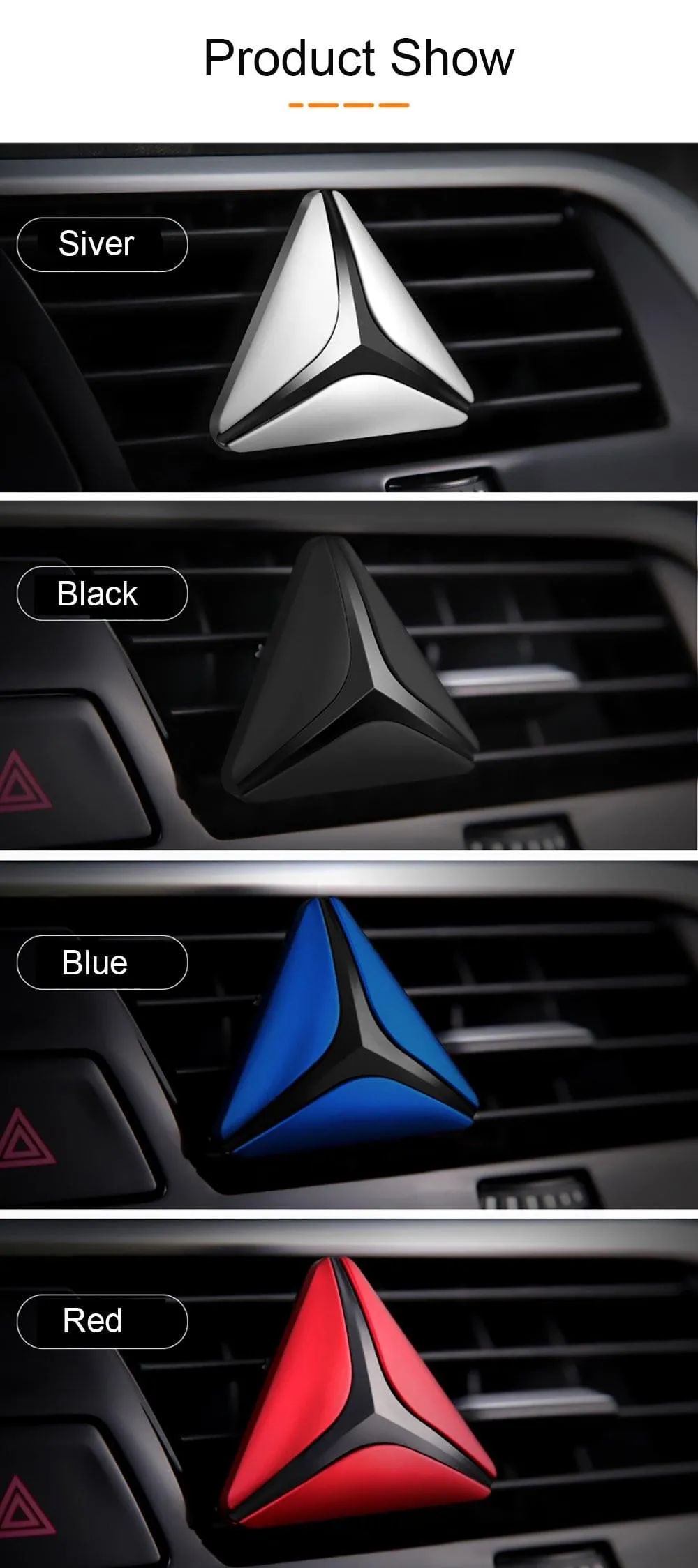 REFILLABLE CAR PERFUMES / CAR FRESHENERS - COMPATIBLE WITH ALL CAR INTERIORS - 180 Collection