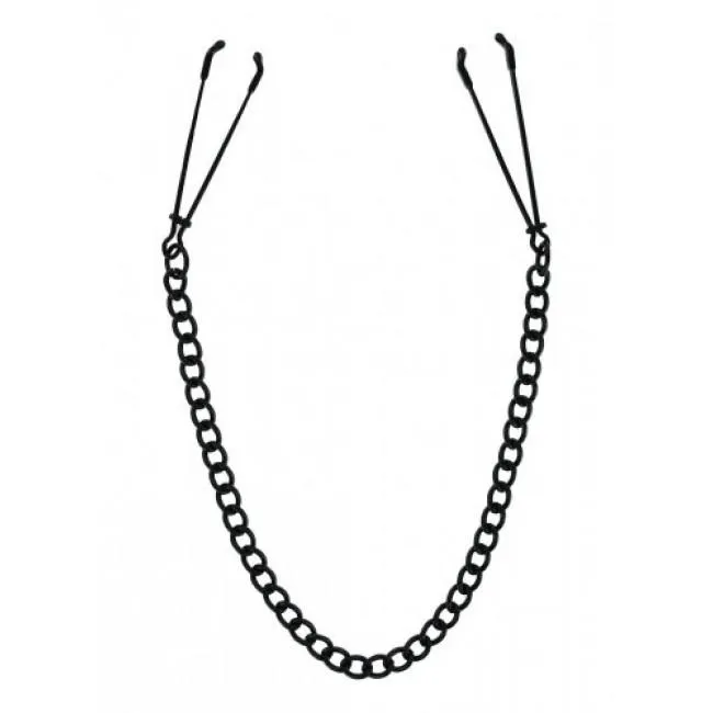 Reign Noir Tweezer Nipple Vice Clamps - Adjustable Pressure & Stylish Design
