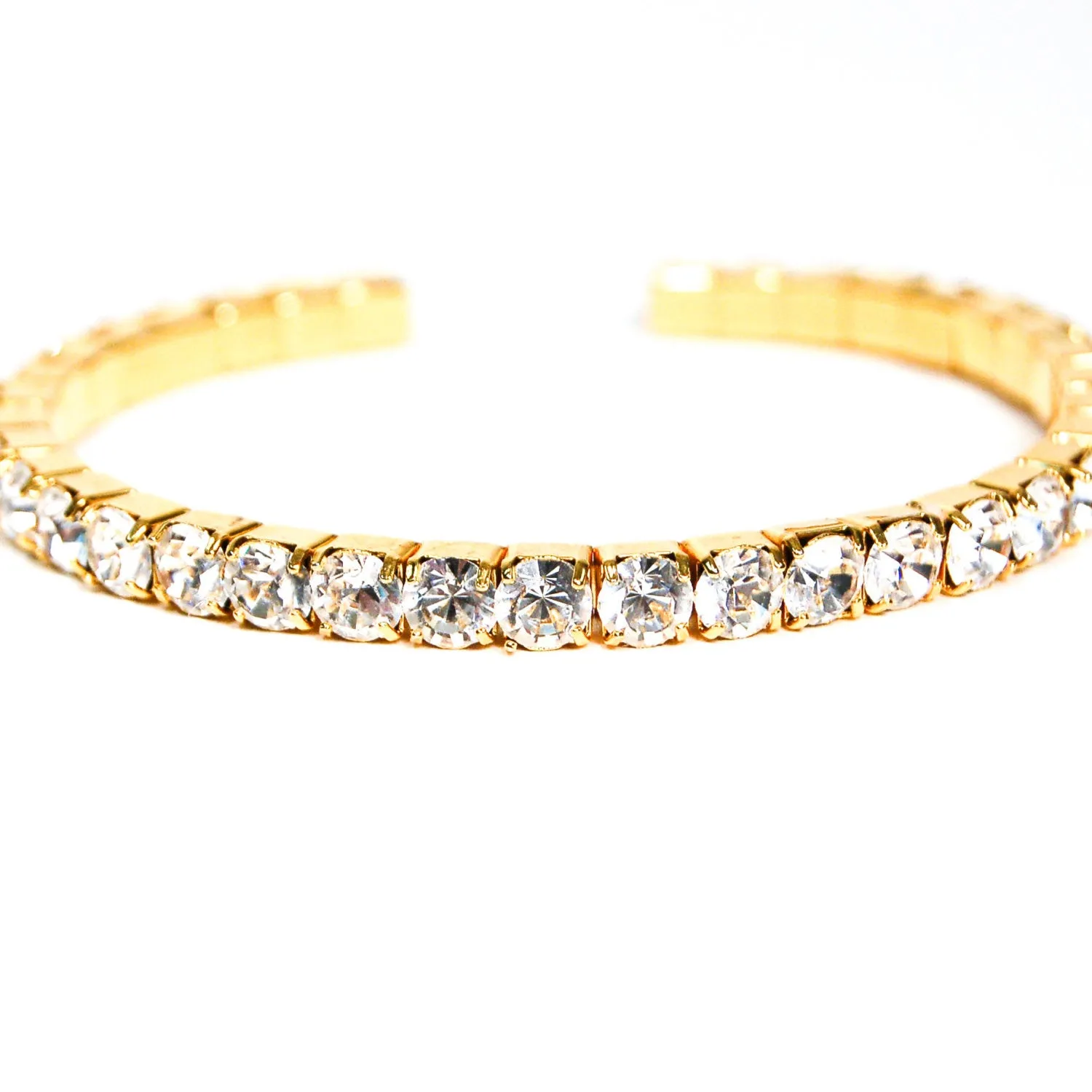 Rhinestone Bangle Bracelet,
