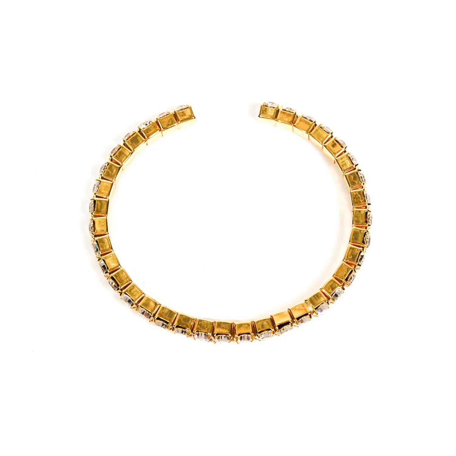 Rhinestone Bangle Bracelet,