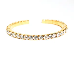 Rhinestone Bangle Bracelet,