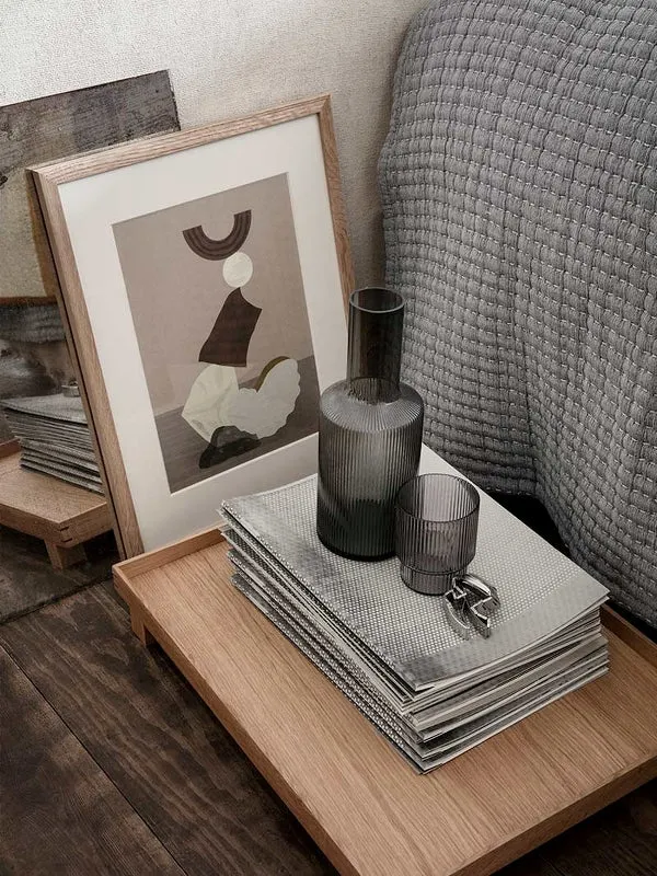 Ripple Carafe Smoked Grey