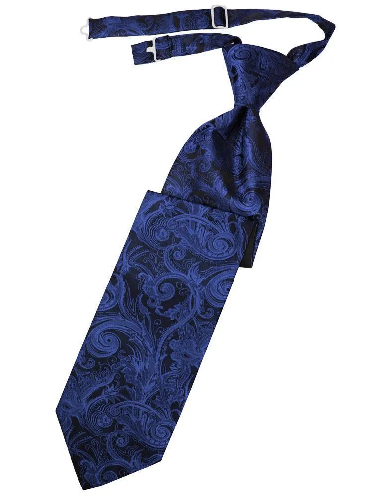 Royal Blue Tapestry Necktie