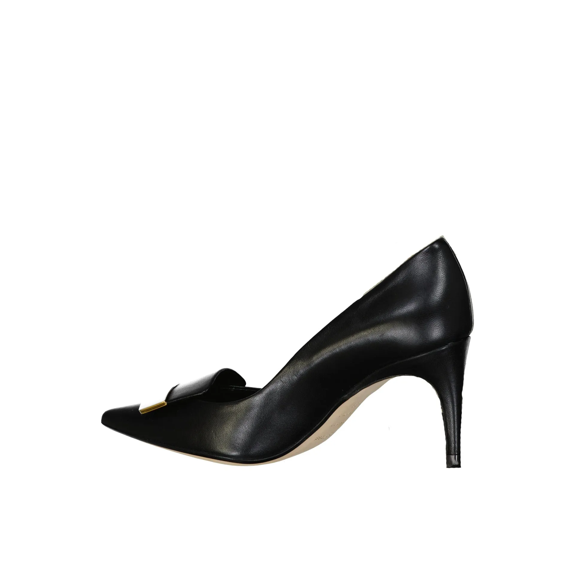 SERGIO ROSSI Elegant Leather Pumps with Chic 7 cm Heel