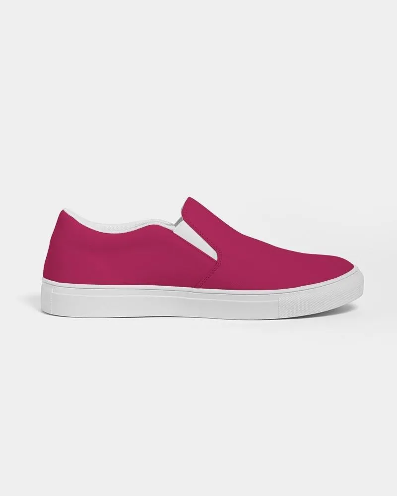 Shaded Pink Slip-On Canvas Sneakers | Men's | C0M100Y50K30