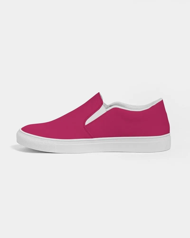 Shaded Pink Slip-On Canvas Sneakers | Men's | C0M100Y50K30