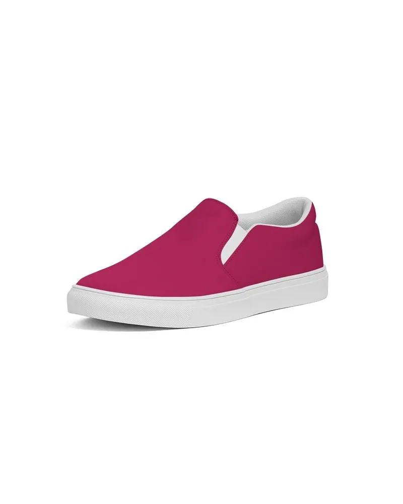 Shaded Pink Slip-On Canvas Sneakers | Men's | C0M100Y50K30