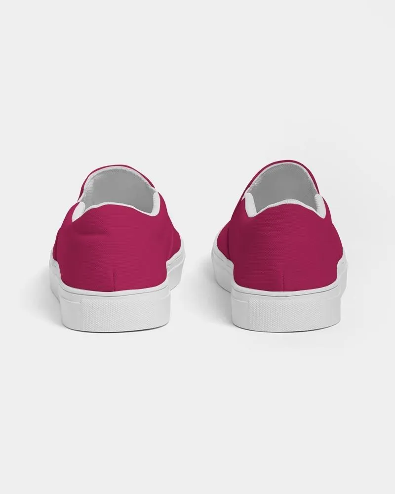 Shaded Pink Slip-On Canvas Sneakers | Men's | C0M100Y50K30