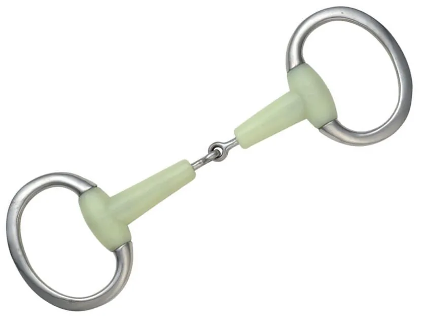 Shires Equikind Jointed Eggbutt Flat Ring