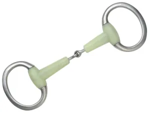 Shires Equikind Jointed Eggbutt Flat Ring