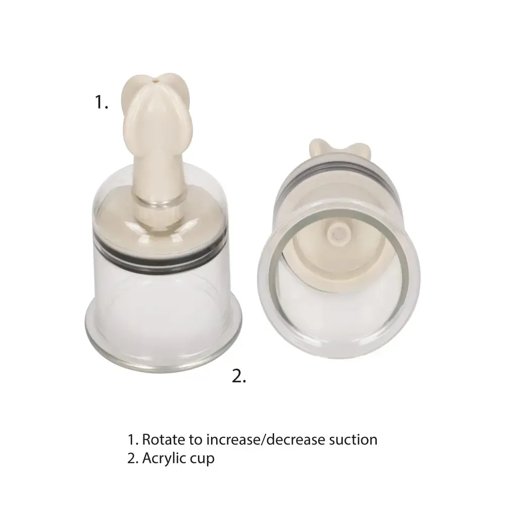 Shots Toys Clear Nipple Suction Set for Her