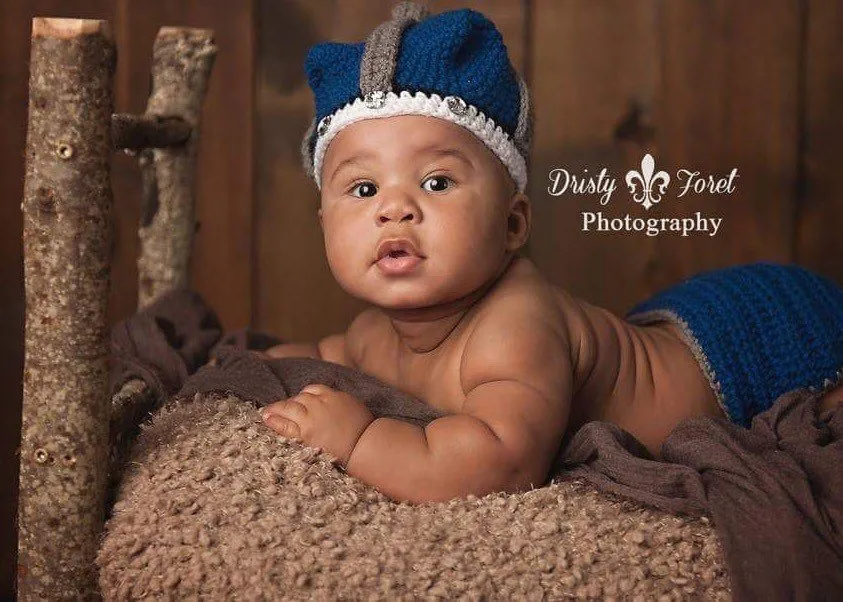 Silver Royal Baby Outfit