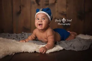 Silver Royal Baby Outfit