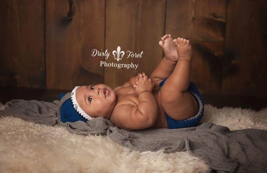 Silver Royal Baby Outfit