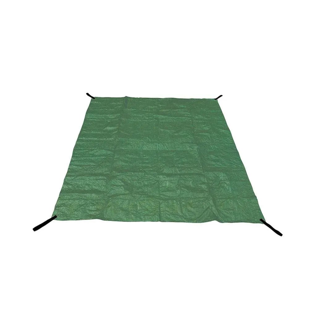 Silverline 633784 Green Ground Tip Sheet 2m x 2m: Durable Waterproof Cover for Gardening and DIY Projects