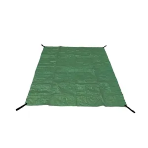 Silverline 633784 Green Ground Tip Sheet 2m x 2m: Durable Waterproof Cover for Gardening and DIY Projects