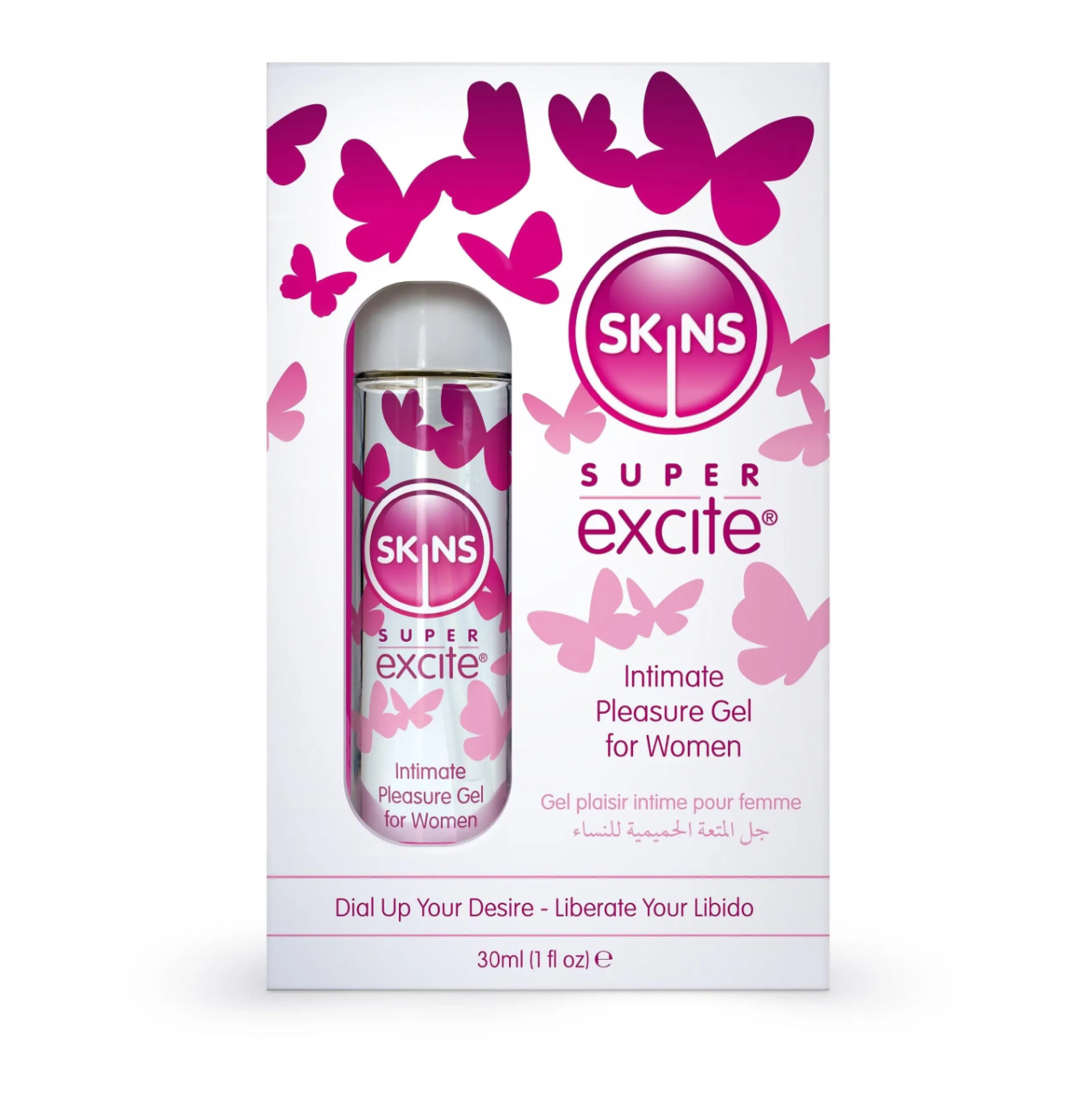 Skins Super Excite - Intimate Pleasure Gel for Women (30ml)