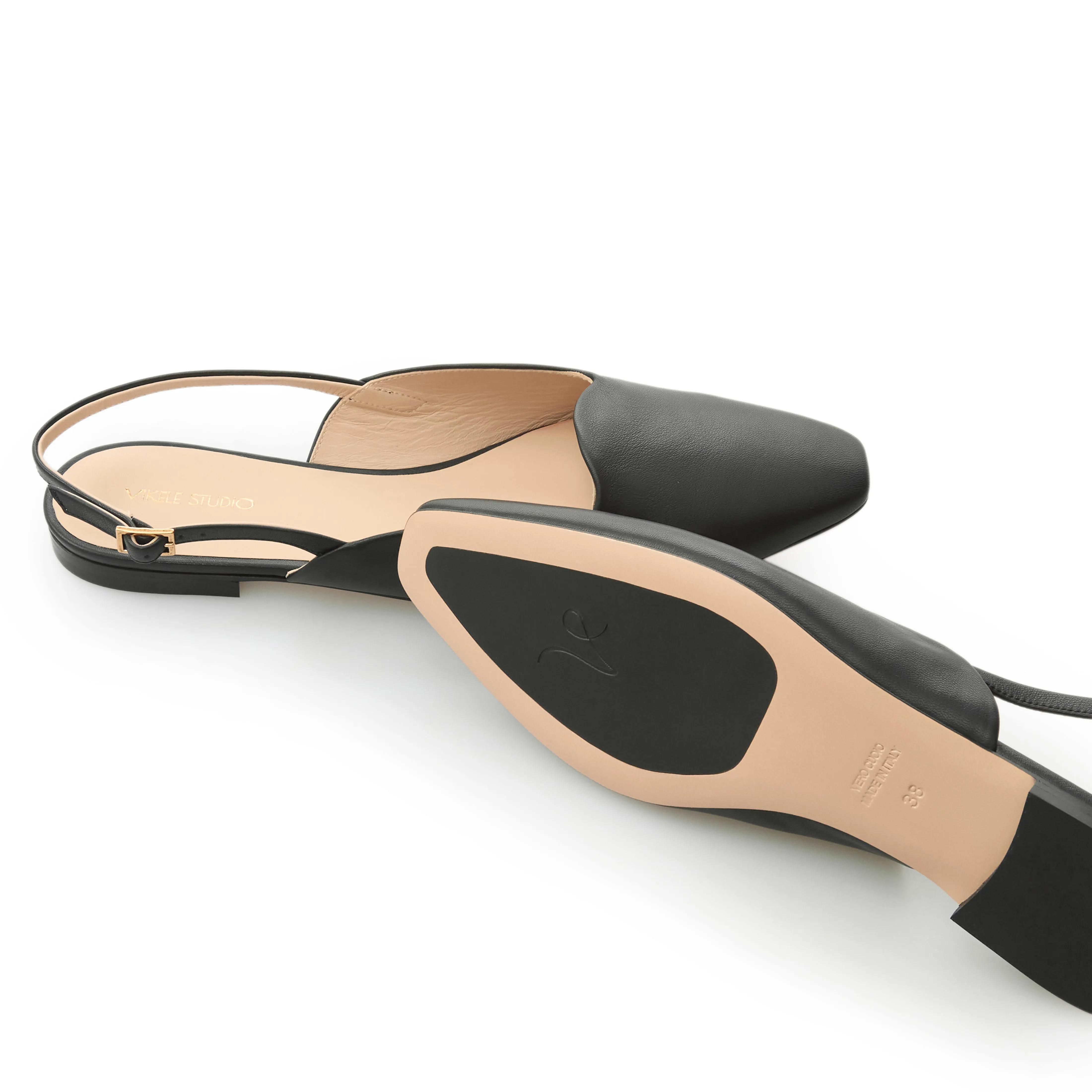 Slingback flats