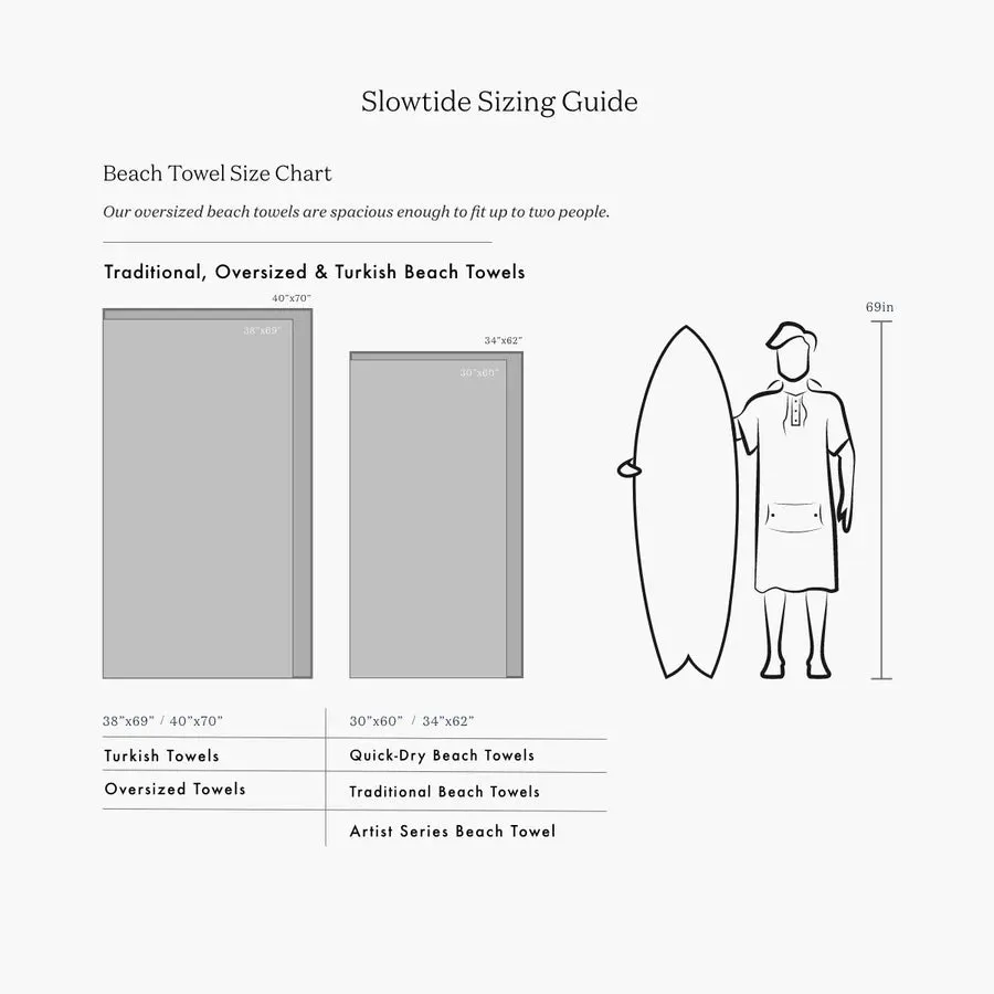 Slowtide Rosie Premium Woven Towel
