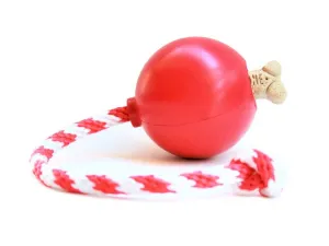 SodaPup USA-K9 Cherry Bomb Chew Toy - Red / Medium