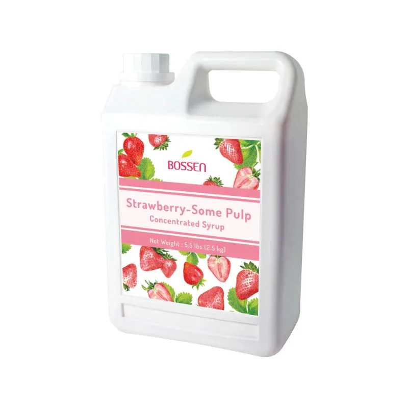Strawberry | Multi-Use | Bubble Tea Syrup | Fruit Puree | Fruit Smoothie/Slush Mix | Foodservice Canada